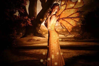 Wallpapers Gothic Fairies Spring 1024x768