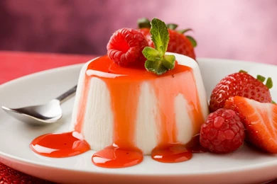 Happy Birthday Yummy Strawberry Cake