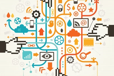 SOCIAL MEDIA Computer Internet Typography Text Poster Wallpapers ...