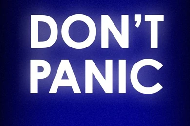 Don't Panic IPhone4 Wallpapers   3thought