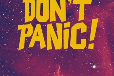 Don't Panic Painted Backgrounds   123mobileWallpapers.com