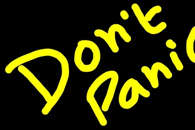 Don't Panic: A Tribute