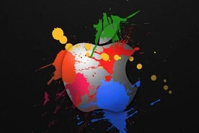 Magnificence Apple Paint Iphone Hd Wallpapers High Resolution Image ...