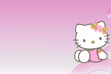 Download Hello Kitty Fondo Rosado Pink Wallpapers 1280x800