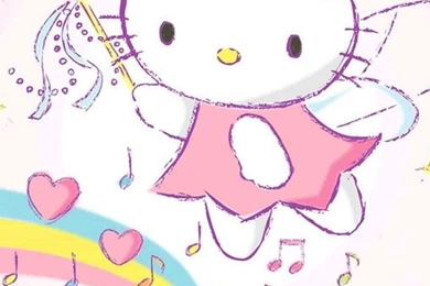 Download Hello Kitty Fairy Iphone Wallpapers