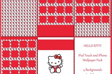 Hello Kitty Wallpapers Pack For IPod And iPhone By Sleepy Stardust ...