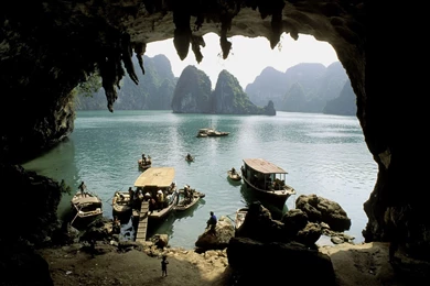 Cave And Water Wallpapers