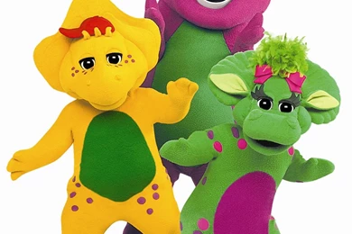 Wallpaper: Barney Wallpapers Border