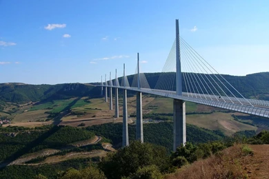 Millau Viaduct Bridge   World Highest Bridge Wallpapers : Travel ...