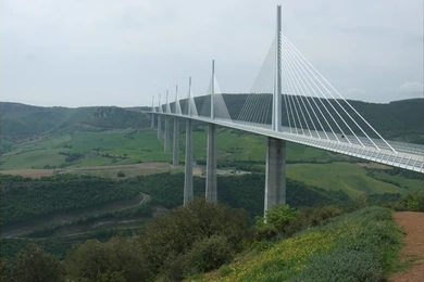 Bridges: Viaduc Millau France Tarn Bridge Gorge Full HD For HD 16 ...