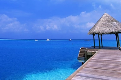 Fascinating View Over The Beach In Cancún, Mexico Wallpapers ...