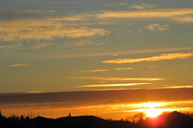 2048x768 Wallpapers Page 10: MAGICAL SUNSET Horizon Beauty Sea ...