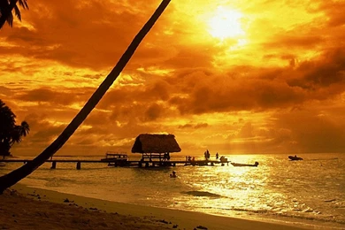 Tropical Sunset Wallpapers   Beach Wallpapers