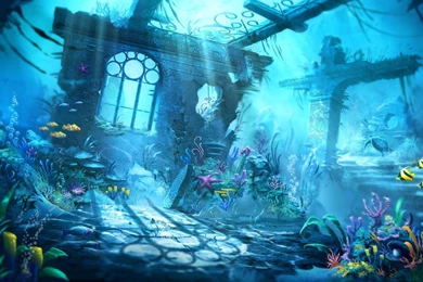 Trine Underwater Scene Fantasy Photos