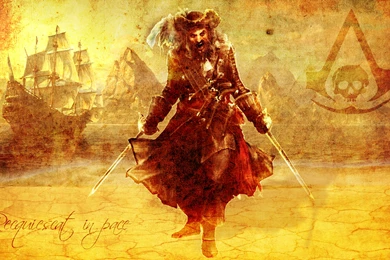 Assassin's Creed IV Wallpapers (Parchment) By TheEViLN On DeviantArt