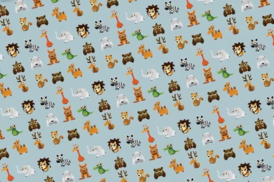 Baby Animals Pattern Twitter Backgrounds   Twitterevolutions