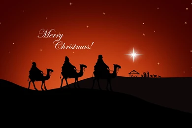 The Three Wise Men Following The Star Of Bethlehem Wallpapers ...