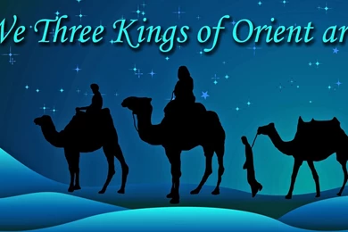 To Start The Day … “Three Kings Day Eve … “!!