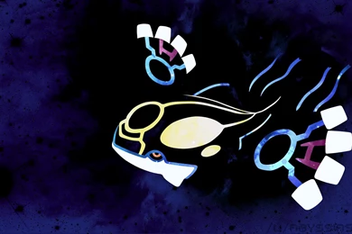 Alpha Kyogre! Spent All Of Last Night Working On This Wallpapers ...