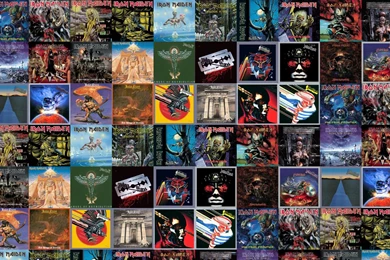 Iron Maiden Iron Maiden The Number Of The Wallpapers « Tiled ...