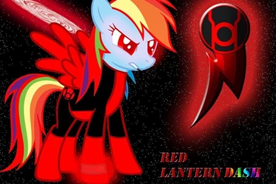 Red Lantern Rainbow Dash Wallpapers By Gojihunter31 On DeviantArt
