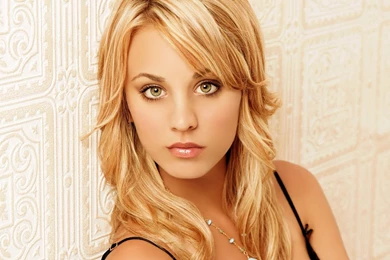 VRTY.ORG   Blondes women celebrity green eyes kaley cuoco hd ...