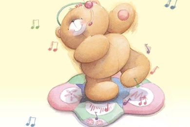 Pink Bear Wallpapers