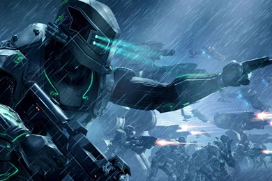 Command And Conquer Tiberium Warrior Sci fi Soldier Wallpapers ...