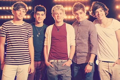 Download 1366x768 One Direction Lights Wallpapers