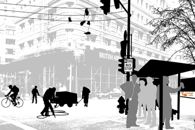 City Life Wallpapers   205498