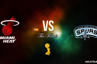 Miami Heat VS San Antonio Spurs HD Wallpapers