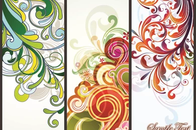 5 Beautiful Floral Vector Backgrounds   Web Design Blog Web Design ...