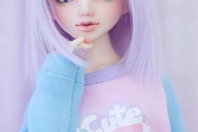 Doll Toys Cute Pretty Soft Pastel Beautiful Wallpapers
