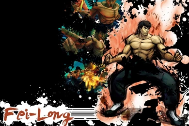 SFIV Splatter Fei Long By Vegett0 On DeviantArt