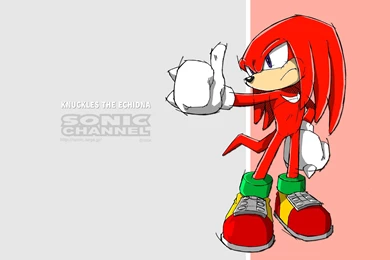 2012/08   Knuckles The Echidna   Sonic Channel   Gallery   Sonic SCANF