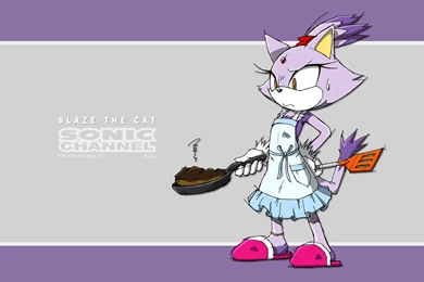 The New Sonic Channel Wallpapers Has Confirmed That Blaze Is Bad At ...