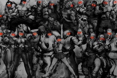 Balrog Street Fighter Cammy Ryu Sagat Akuma Chun Li Zangief Blanka ...