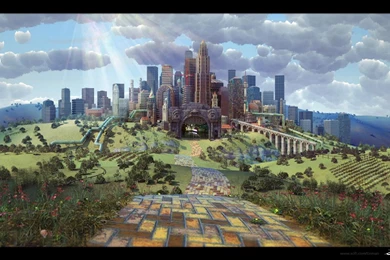 Super Punch: Desktop Wallpapers Sized Stills From The Infinite Oz ...