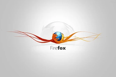Mozilla Firefox On Orange Curves Wallpapers   Computer Wallpapers ...