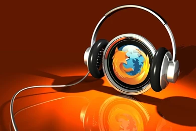 Firefox Logo Headphone Wallpapers Desktop