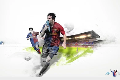 Soccer Legendary Legend Catalunya Lionel Messi FC Barcelona ...