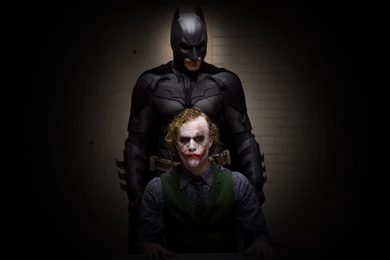 Batman And The Joker   The Dark Knight Wallpapers   Movie ...