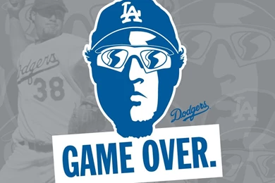 Backgrounds Wallpaper, Baseball. Los Angeles Dodgers. Game Over