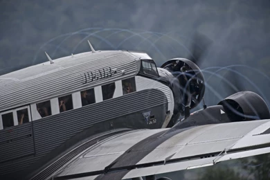 Junkers Ju 52 Tante Auntie Ju Wirbelschleppen Old Vintage Classic ...