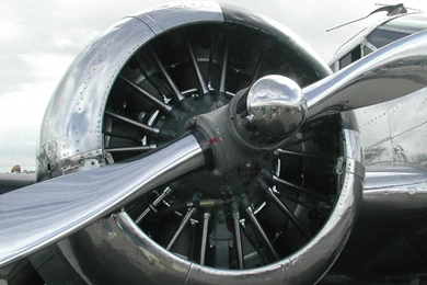 Twin Beech 18 Radial Engine
