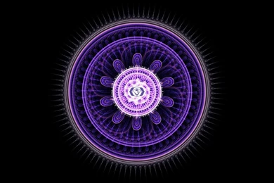 DeviantArt: More Like Fractal Mandala Of Third Eye Chakra By ...