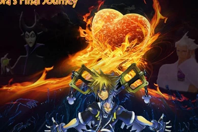 Kingdom Hearts Disney Company Fire Sora Wallpapers   (