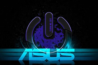 1920x1080 Hi tech, Brand, Turn Me Off, Blue, Asus, Logo, Tech ...