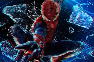 The Amazing Spider Man Anaglyph HQ Wallpapers 1080p By SKstalker On ...