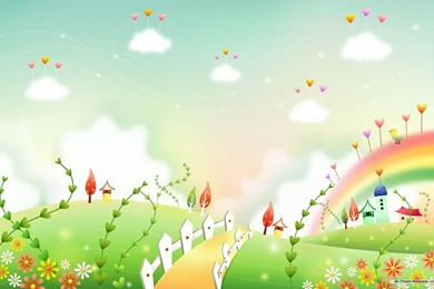 Free Wallpapers   Free Art Wallpapers   Drawing Beautiful Scenery ...